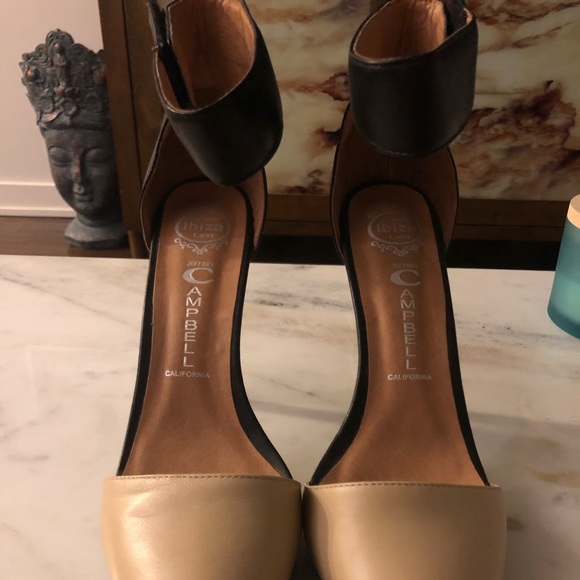 Jeffrey Campbell leather heels size 11 - Picture 1 of 3